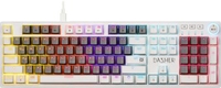 Клавиатура Defender Dasher GK-472 (серый/белый) - фото