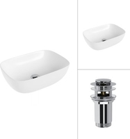 Умывальник Lauter 21493A + клапан 21190CH - фото