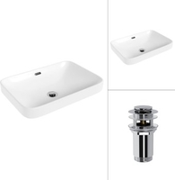 Умывальник Lauter 21441A + клапан 21190CH - фото