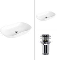 Умывальник Lauter 21570 + клапан 21190CH - фото