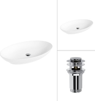 Умывальник Lauter 21571 + клапан 21190CH - фото