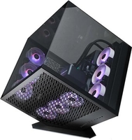 Корпус AZZA Cube Plus (черный) - фото