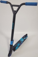 Трюковый самокат Ricos Flash JL-300A-4 (черный/синий) - фото