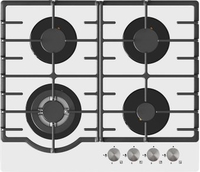 Варочная панель ZorG HAG62 FDW white - фото