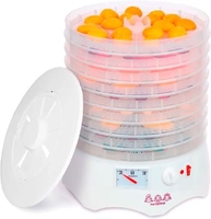 Сушилка для овощей и фруктов Мастерица EFD-0903VM (с прозрачными поддонами) - фото