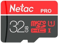 Карта памяти Netac microSDHC P500 Ultra 32GB - фото