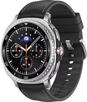Умные часы Samsung Galaxy Watch8 Classic 46 мм LTE (серебристый/черный) - фото