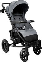 Коляска прогулочная «книга» Bubago Model One BG 173-1 (темно-серый) - фото