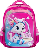 Школьный рюкзак BRAUBERG Flossy. Sweet Kitten 273180 - фото
