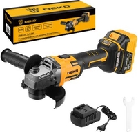 Угловая шлифмашина Deko ZKAG20 084-1044 (с 1-им АКБ) - фото