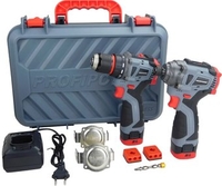 Дрель-шуруповерт Profipower Комби BL-161C (с 2-мя АКБ, кейс) - фото