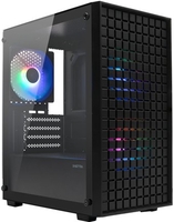 Корпус XASTRA A306M 3FRGB (черный) - фото