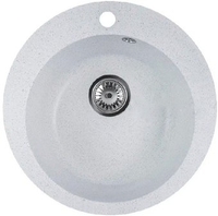 Кухонная мойка Marblan Orbi (серый,с сифоном) - фото