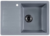 Кухонная мойка Marblan Recta R (серебристый) - фото