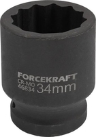 Головка слесарная ForceKraft FK-46834 (59758) - фото