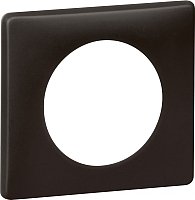 Рамка Legrand Celiane 66741 (черная перкаль) - фото