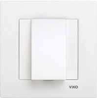 Вывод кабеля Viko Karre 90960077 (белый) - фото