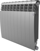 Биметаллический радиатор Royal Thermo Biliner B 500 Серебристый - 10 секций - фото