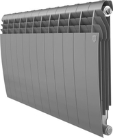 Биметаллический радиатор Royal Thermo Biliner B 500 Серебристый - 12 секций - фото