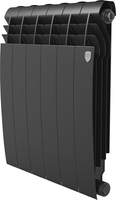 Биметаллический радиатор Royal Thermo Biliner B 500 Черный - 6 секций - фото