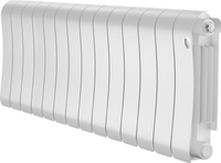Биметаллический радиатор Royal Thermo Infinity 300 Bianco Traffico - 14 секций - фото