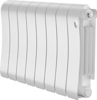Биметаллический радиатор Royal Thermo Infinity 300 Bianco Traffico - 8 секций - фото