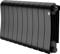 Биметаллический радиатор Royal Thermo Infinity 300 Noir Sable - 10 секций - фото