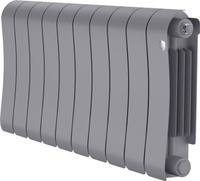 Дизайн-радиатор Royal Thermo Infinity 300 Silver Satin - 10 секций - фото