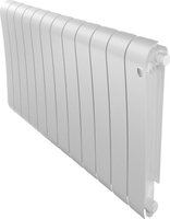 Биметаллический радиатор Royal Thermo Infinity 500 Bianco Traffico VR80 - 12 секций - фото