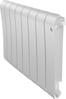 Биметаллический радиатор Royal Thermo Infinity 500 Bianco Traffico VR80 - 8 секций - фото