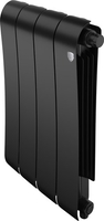 Биметаллический радиатор Royal Thermo Infinity 500 Noir Sable VR80 - 4 секций - фото