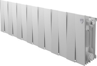 Биметаллический радиатор Royal Thermo PianoForte 200 Белый - 14 секций - фото