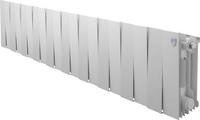 Биметаллический радиатор Royal Thermo PianoForte 200 Белый - 20 секций - фото