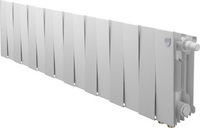 Биметаллический радиатор Royal Thermo PianoForte 200 Белый VR80 - 16 секций - фото