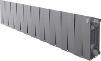 Биметаллический радиатор Royal Thermo PianoForte 200 Серебристый - 20 секций - фото