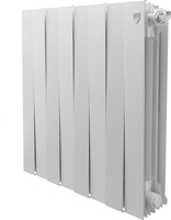 Биметаллический радиатор Royal Thermo PianoForte 500 Белый - 8 секций - фото