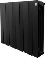 Биметаллический радиатор Royal Thermo PianoForte 500 Черный - 10 секций - фото