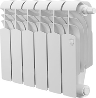 Биметаллический радиатор Royal Thermo Vittoria Super 300 VDR80 - 6 секций - фото