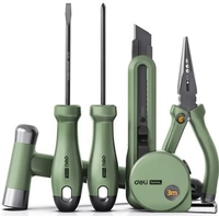 Набор домашнего мастера Deli HT0006L (6 предметов) - фото