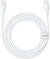 Кабель Baseus Ultra-Fast Fast Charging 100W USB Type-C - USB Type-C (1 м, белый) - фото