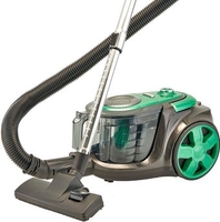 Пылесос Delta DL-0854 (черный/зеленый) - фото