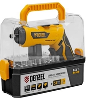 Электроотвертка Denzel CSH-3.6 (с АКБ, кейс) - фото