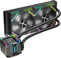 Система жидкостного охлаждения для процессора 1stPlayer X-240 (черный) - фото
