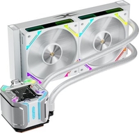 Система жидкостного охлаждения для процессора 1stPlayer X-240 (белый) - фото