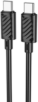 Кабель Hoco X88 USB Type-C - USB Type-C (1 м, черный) - фото