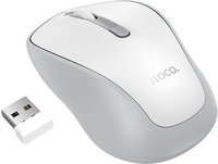 Мышь Hoco GM41 (белый/серый) - фото
