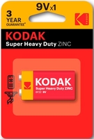 Батарейка Kodak 6F22-1BL EXTRA HEAVY DUTY K9VHZ-1B 30953437-RU1 - фото