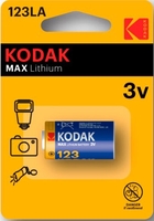 Батарейка Kodak CR123 K123LA MAX Lithium 30956223-RU1 - фото