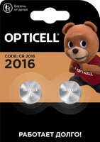 Батарейка Opticell Specialty CR2016 (2шт) - фото