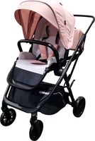 Коляска прогулочная «книга» Labalu Wave Q7 (розовый) - фото